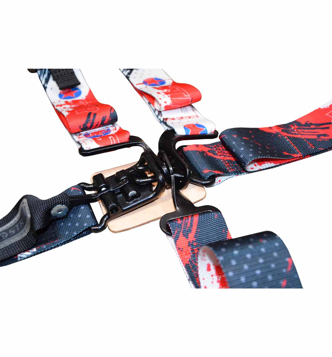 STR Ninja 2" Wide 5-Point Race Harness - STR Pattern