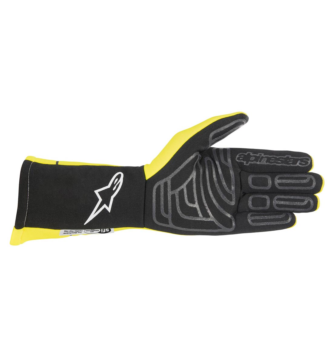 Alpinestars Tech-1 Start V3 Gloves - Yellow/Fluo