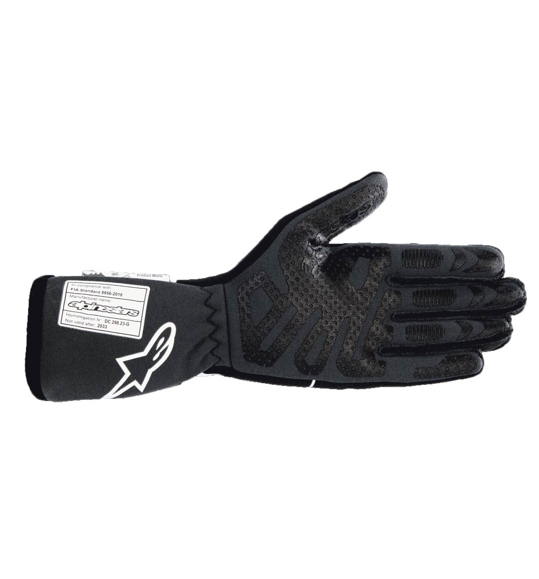 Alpinestars Tech-1 Race V4 Gloves - Black/Tar Grey