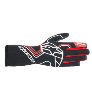 Alpinestars Tech-1 Race V4 Gloves - Black/Red