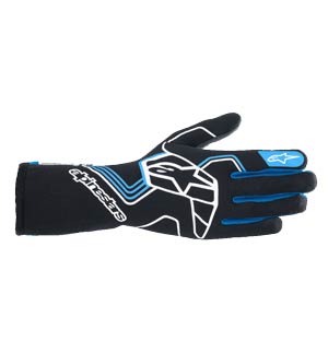 Alpinestars Tech-1 Race V4 Gloves - Black/Blue