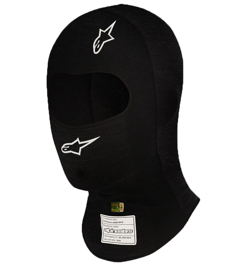 Alpinestars ZX EVO V2 FIA SFI Balaclava - Black