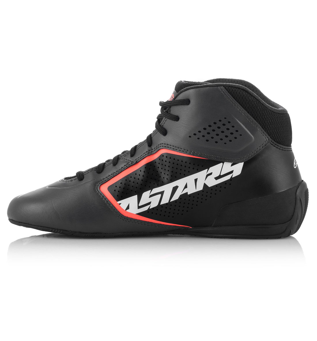 Alpinestars Tech-1 K Start V2 Boot - Asphalt/Black/Orange Fluo