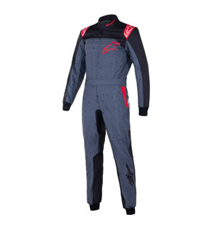 Alpinestars KMX-9 V3 GRAPHIC 6 Suit - Anthracite/Black/Red