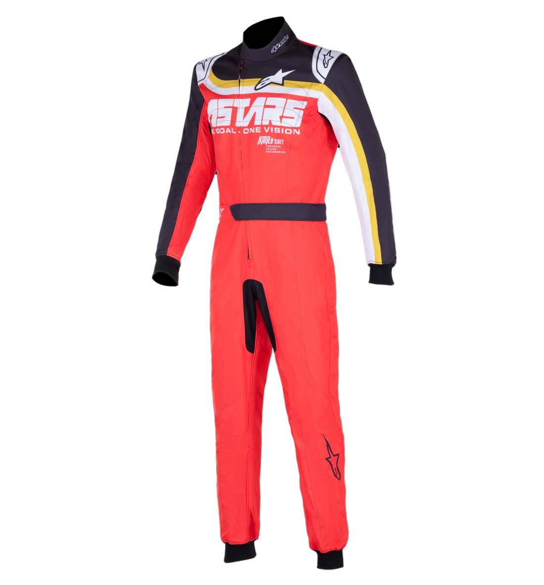 Alpinestars KMX-9 v2 GRAPHIC Suit - Red/Black/Brass Brown