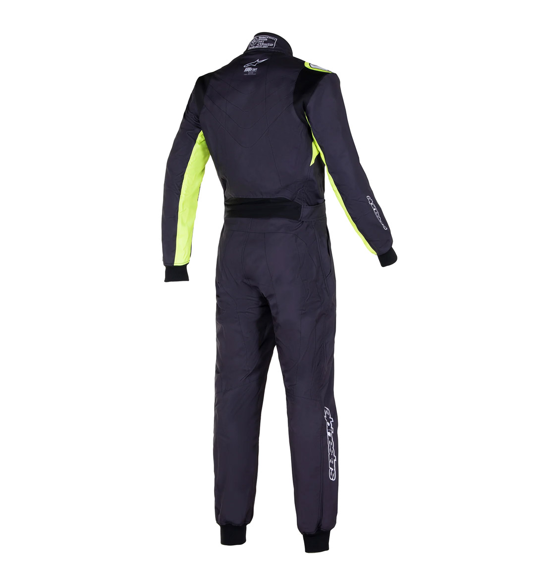 Alpinestars KMX-9 v2 GRAPHIC  Suit - Black/Yellow Fluo