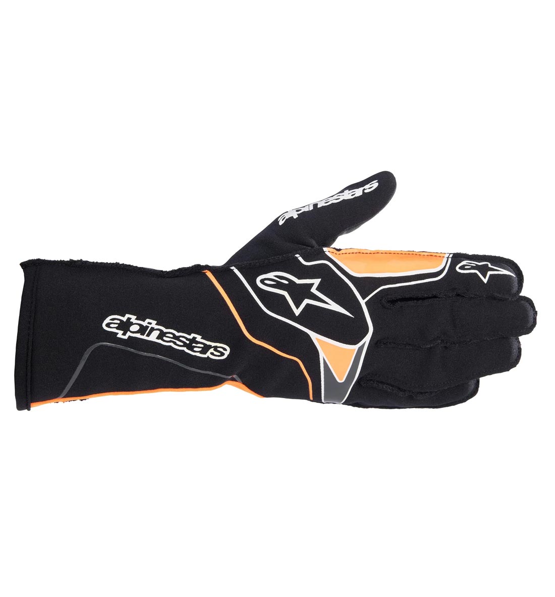 Alpinestars Tech-1 KX V3 Gloves - Black/Orange Fluo