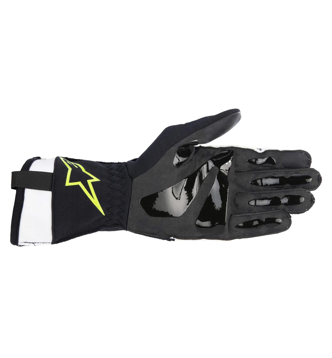 Alpinestars Tech-1 KX V3 Gloves - White/Yellow Fluo