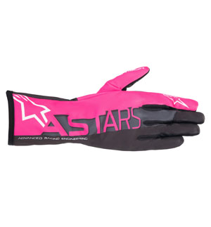 Alpinestars Tech-1 K Race V2 Advance Gloves - Pink/Black