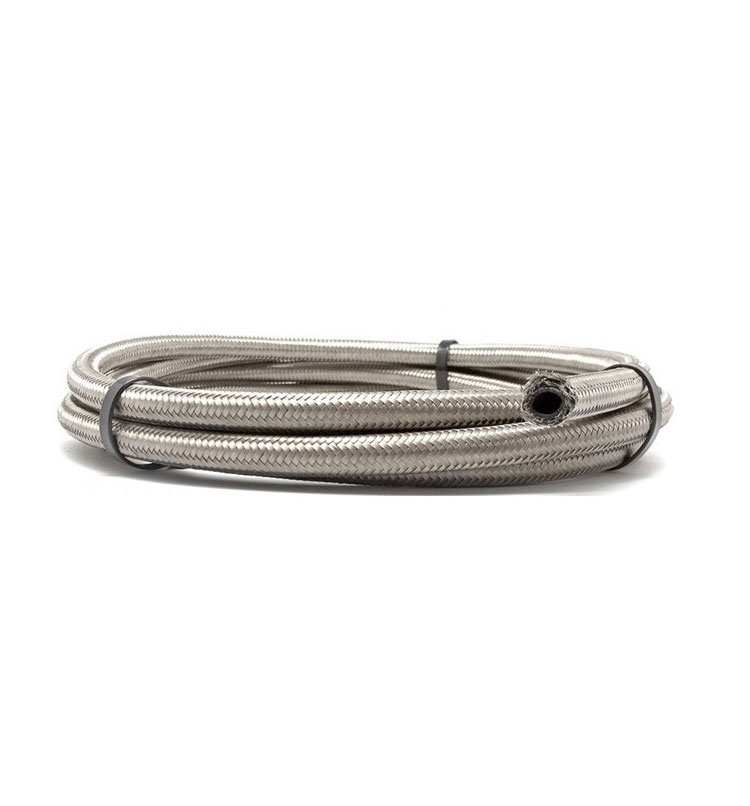 Buy Stainless Steel Braided Brake Hose 3mm (AN-3) ID no PVC