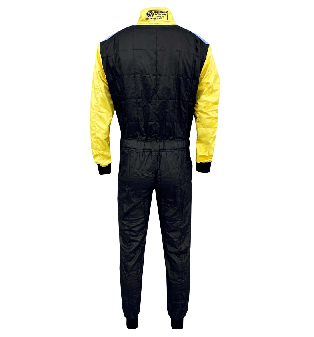 STR 'Club V2' Race Suit - Black/Yellow