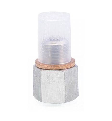 Gauge Adaptor 1/8" NPT Female to M10x1mm Male - Stainless Steel