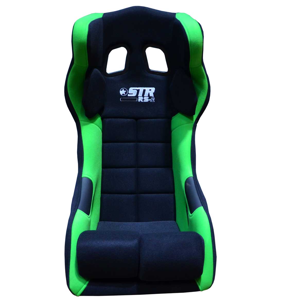 STR 'RS2' FIA Approved Race Seat - 2030 Black/Green