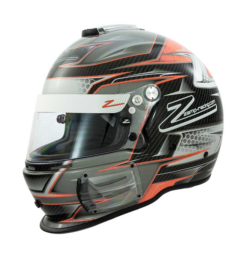 Buy Zamp Helmet RZ 44 Carbon Orange 60cm Zamp