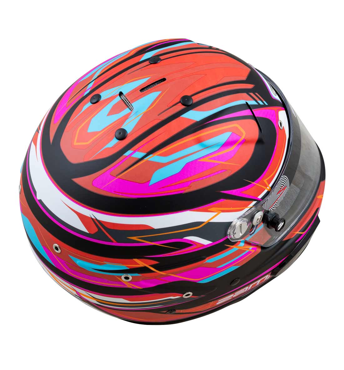 Zamp RZ 70E Helmet FIA 8859-2015 SA2020 - Red/Black/Blue