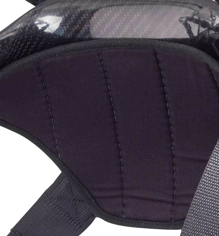 Simpson Hybrid Pro Lite Head & Neck Restraint - Carbon