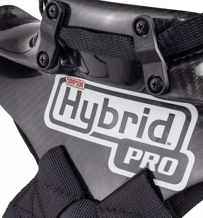 Simpson Hybrid Pro Lite Head & Neck Restraint - Carbon