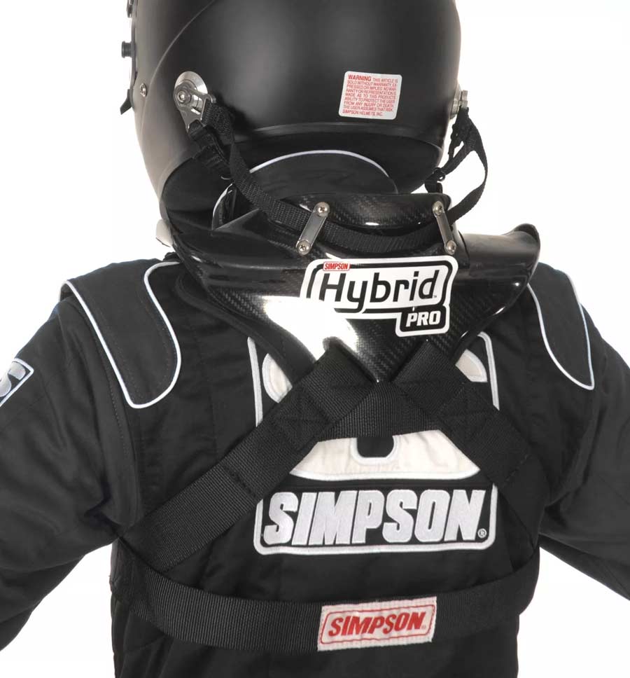 Simpson Hybrid Pro Lite Head & Neck Restraint - Carbon