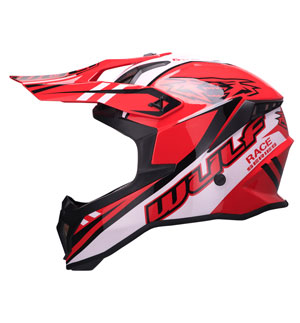 Wulfsport Race Series Helmet | Red | Small (55-56cm)